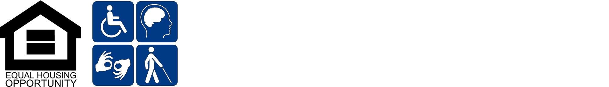 Equal Housing Opportunity and accessibility logos